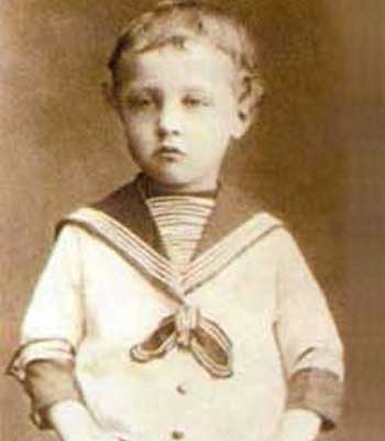 Александр Блок в детстве.